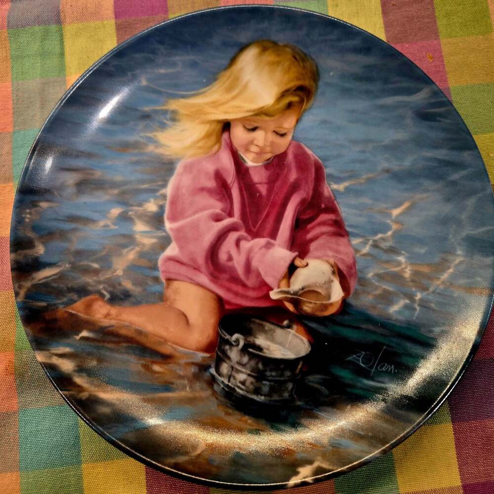 Pemberton & Oakes Summer's Child Collector Plate by Donald Zolan 1989